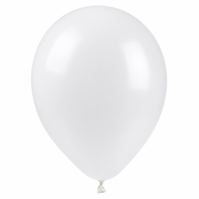 50 x Latex Balloons 12in Satin White