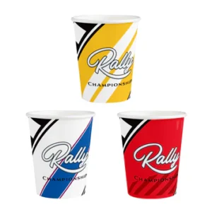 Race Car cups 270 ml 6 pcs set
