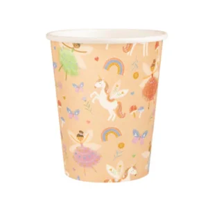 Fairies and Unicorns paper cups 220ml 6pcs.