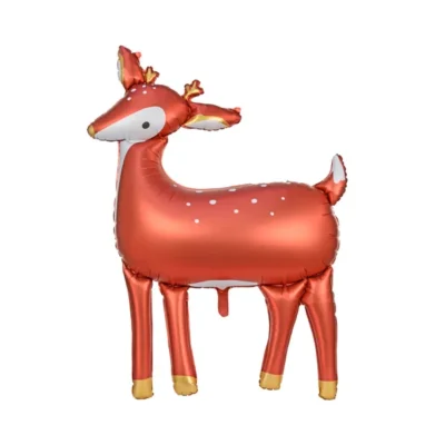 Deer foil balloon, 80x105cm, mix,. Large