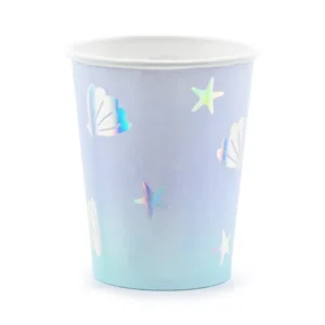 Paper cups Narwhal mix, 220ml, 6pcs