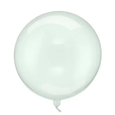 Balloon Sphere, 40cm, transparent green