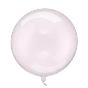 Balloon Sphere, 40cm, transparent pink