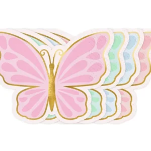 Butterfly Napkins, Mix, 16x12 cm, 1 pkt / 12 pc.